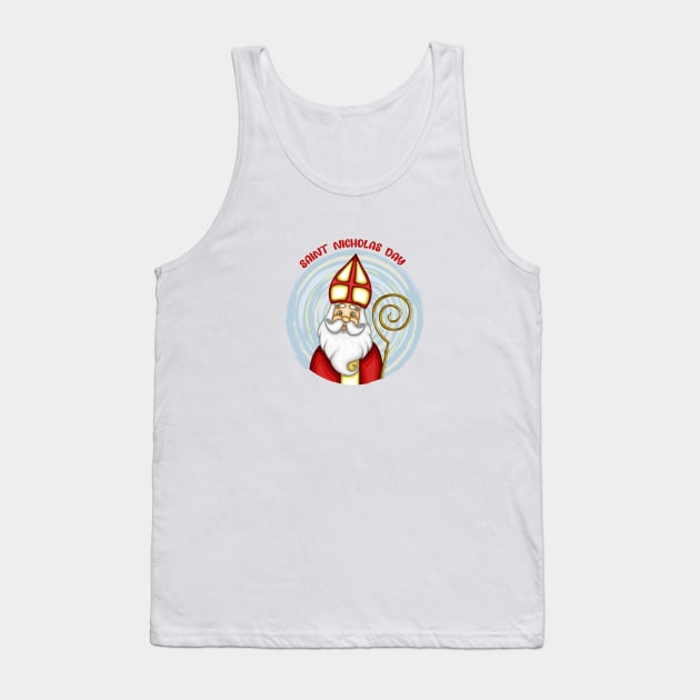 Saint Nicholas day Tank Top by klara_art